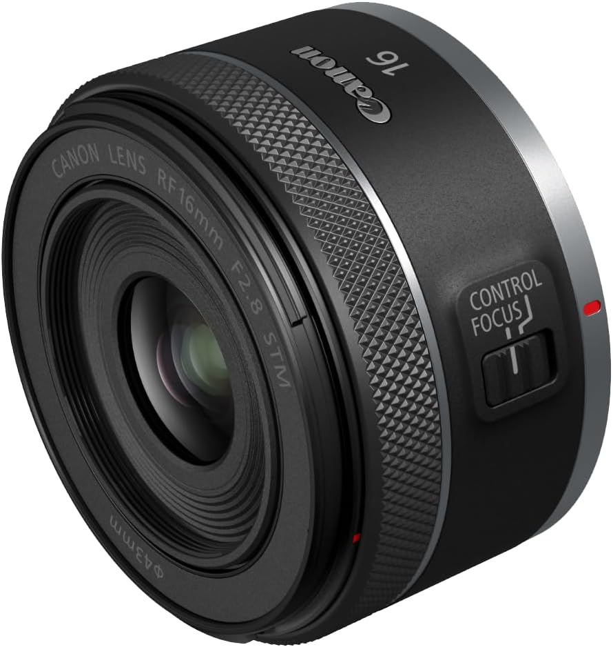 Canon EOS R100 Mirrorless Camera with RF-S18-45mm F4.5-6.3 is STM & RF-S55-210mm F5-7.1 is STM Lenses, APS‑C Sensor, 24.1 MP, 4K Video, Lightweight Vlogging Camera for Entry-Level Creators, Black